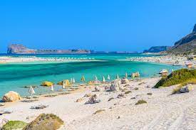 A beach in Crete
